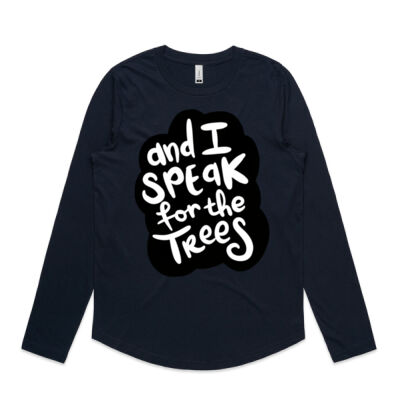 The I Speak Tree Longsleeve Thumbnail